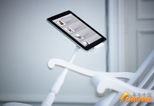 瑞士研发iRock摇椅为ipad充电 域名发力